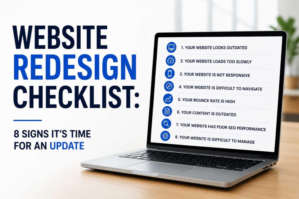 Website Redesign Checklist: 8 Signs It’s Time for an Update